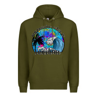 Army Green my favorite color is sunshine Premium Hoodie - SublimationCraftShop