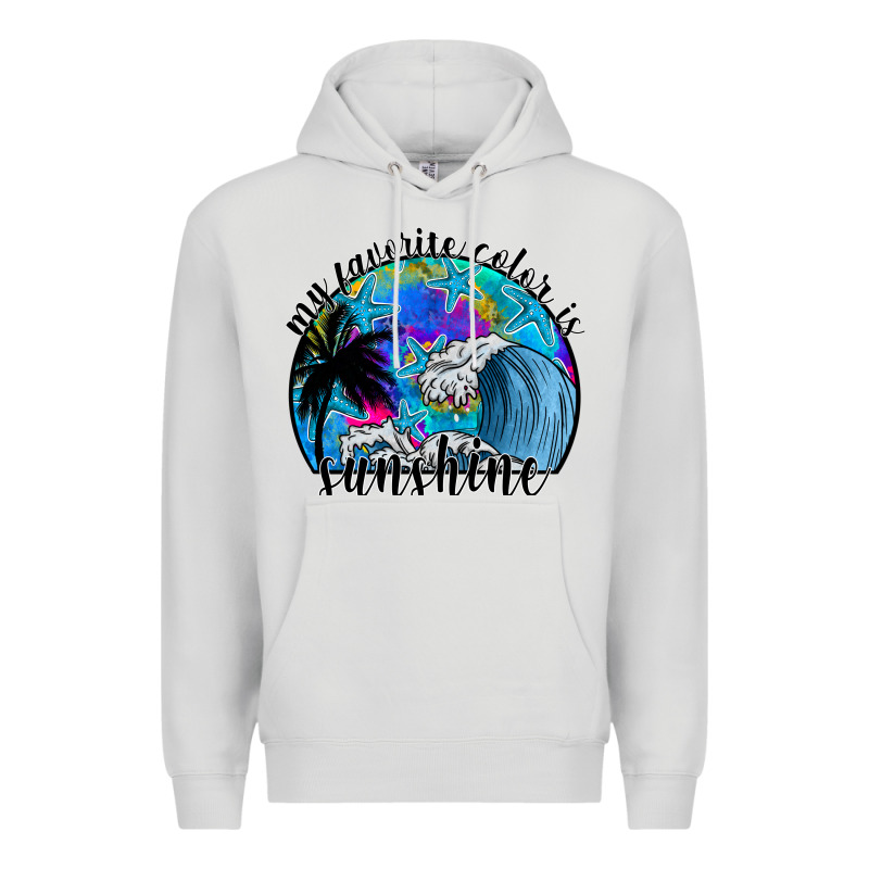 My Favorite Color Is Sunshine Premium Hoodie by SublimationCraftShop | Teevron