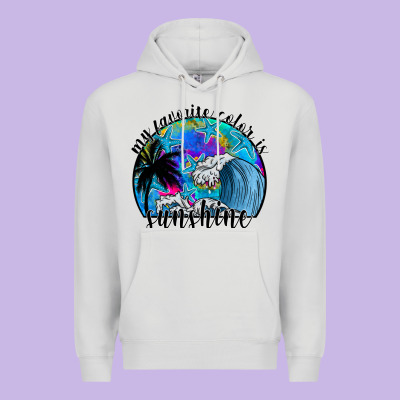 My Favorite Color Is Sunshine Premium Hoodie Designed By Sublimationcraftshop