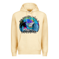 Pina Colada my favorite color is sunshine Premium Hoodie - SublimationCraftShop