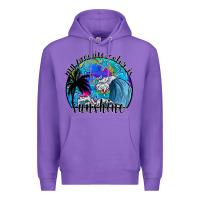 Purple my favorite color is sunshine Premium Hoodie - SublimationCraftShop