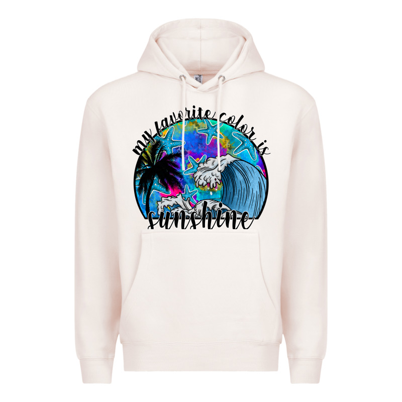 My Favorite Color Is Sunshine Premium Hoodie by SublimationCraftShop | Teevron