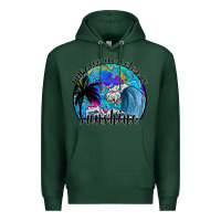 Sports Green my favorite color is sunshine Premium Hoodie - SublimationCraftShop
