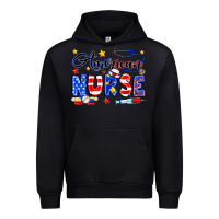 Black American Nurse Urban Hoodie - Neo Western