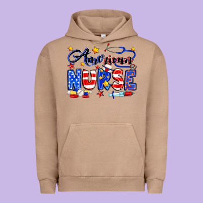 American Nurse Urban Hoodie Designed By Neo Western