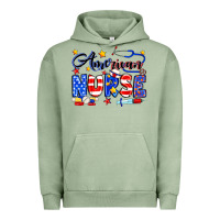 Pigment Oil Green American Nurse Urban Hoodie - Neo Western