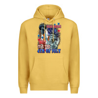 Antique Gold Dead inside but it's the 4th of July Premium Hoodie - CowGirlArtShop