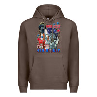 Coffee Dead inside but it's the 4th of July Premium Hoodie - CowGirlArtShop
