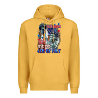 Mustard Dead inside but it's the 4th of July Premium Hoodie - CowGirlArtShop