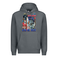 Rock Dead inside but it's the 4th of July Premium Hoodie - CowGirlArtShop