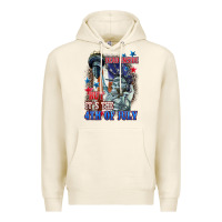 Tofu Dead inside but it's the 4th of July Premium Hoodie - CowGirlArtShop