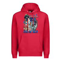 Cardinal Dead inside but it's the 4th of July Premium Hoodie - CowGirlArtShop