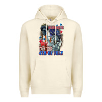 Sandshell Dead inside but it's the 4th of July Premium Hoodie - CowGirlArtShop