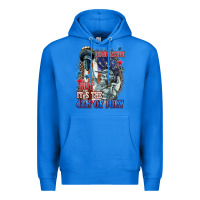 Dead Inside But It's The 4th Of July Premium Hoodie | Teevron