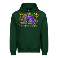 Forest Green dragon my first mardi gras Urban Hoodie - FaDigitalArtStudio
