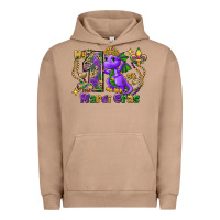 Pigment Burro dragon my first mardi gras Urban Hoodie - FaDigitalArtStudio