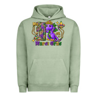 Pigment Oil Green dragon my first mardi gras Urban Hoodie - FaDigitalArtStudio