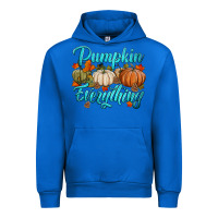 Cobalt pumpkin everything Urban Hoodie - HRA Design Shop