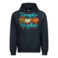 Navy pumpkin everything Urban Hoodie - HRA Design Shop