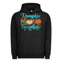 Pigment Black pumpkin everything Urban Hoodie - HRA Design Shop