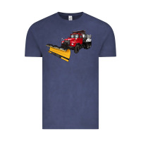 Vintage Denim snow plow Vintage Tee - Artiststas