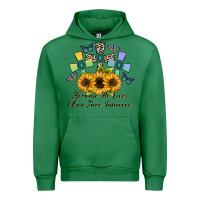 Emerald because he lives i can face tomorrow Urban Hoodie - CowhideDigitalArt