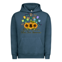 Pigment Midnight Navy because he lives i can face tomorrow Urban Hoodie - CowhideDigitalArt
