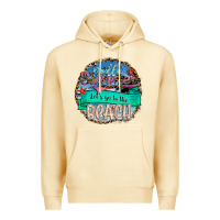Pina Colada Hello Summer Let's Go To The Beach Premium Hoodie - SublimationCraftShop