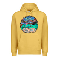 Antique Gold Hello Summer Let's Go To The Beach Premium Hoodie - SublimationCraftShop