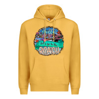 Mustard Hello Summer Let's Go To The Beach Premium Hoodie - SublimationCraftShop