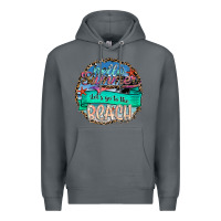 Rock Hello Summer Let's Go To The Beach Premium Hoodie - SublimationCraftShop