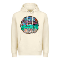 Sandshell Hello Summer Let's Go To The Beach Premium Hoodie - SublimationCraftShop