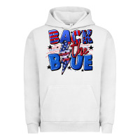 Pigment Lunar Rock Back the blue with lightning bolt 4th of july Urban Hoodie - CowGirlArtShop