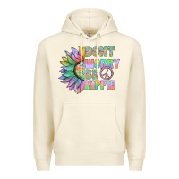 Sandshell Don't Worry Be Hippie Premium Hoodie - CowhideDigitalArt