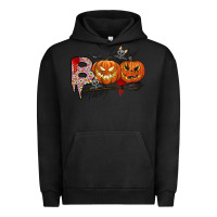 Pigment Black boo Urban Hoodie - CowhideDigitalArt