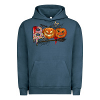 Pigment Midnight Navy boo Urban Hoodie - CowhideDigitalArt