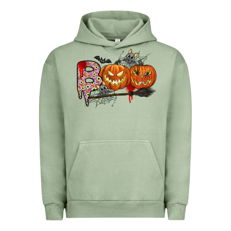 Boo Urban Hoodie by CowhideDigitalArt | Teevron