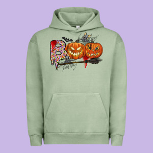 Boo Urban Hoodie Designed By Cowhidedigitalart