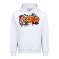 White boo Urban Hoodie - CowhideDigitalArt