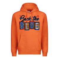 Carrot Back the blue Premium Hoodie - Neo Western