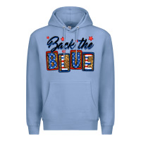 Colony Blue Back the blue Premium Hoodie - Neo Western