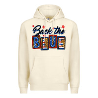 Sandshell Back the blue Premium Hoodie - Neo Western