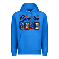 True Royal Back the blue Premium Hoodie - Neo Western