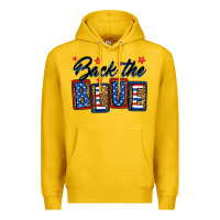 Lemon Back the blue Premium Hoodie - Neo Western