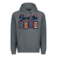 Rock Back the blue Premium Hoodie - Neo Western