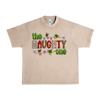 French Oak The Naughty One Christmas Urban Heavy Tee - Artiststas