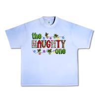 Grape Ice The Naughty One Christmas Urban Heavy Tee - Artiststas