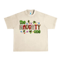 Sandshell The Naughty One Christmas Urban Heavy Tee - Artiststas
