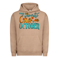 Pigment Burro my favorite color is october Urban Hoodie - HRA Design Shop
