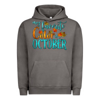 Pigment Tornado my favorite color is october Urban Hoodie - HRA Design Shop